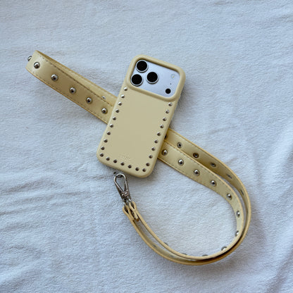 Pack Butter Studs Case + Cuerda Piel Tachas