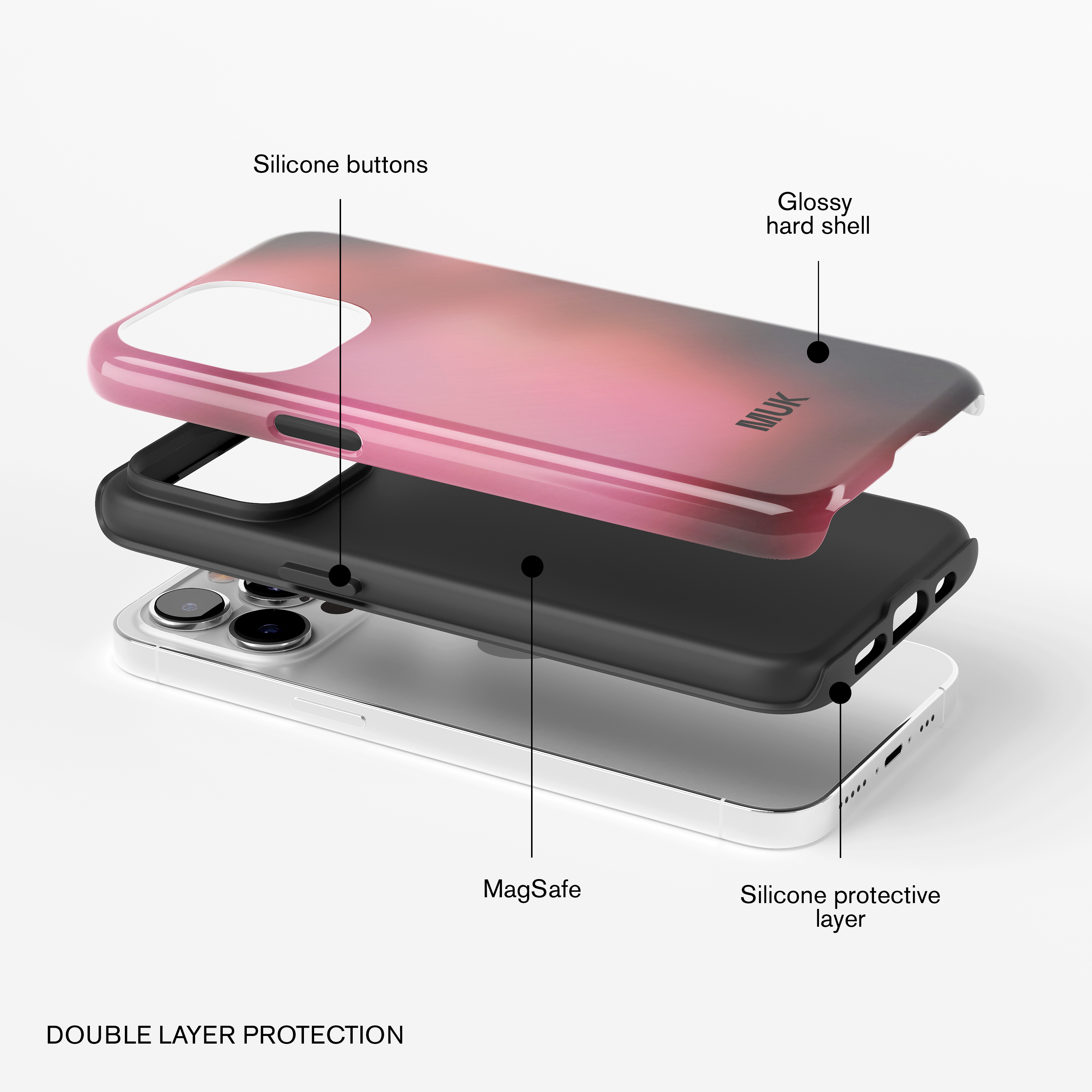 Tough Magsafe phone case -Colorwing