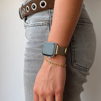 Correa Apple Watch Metalizada - Gold