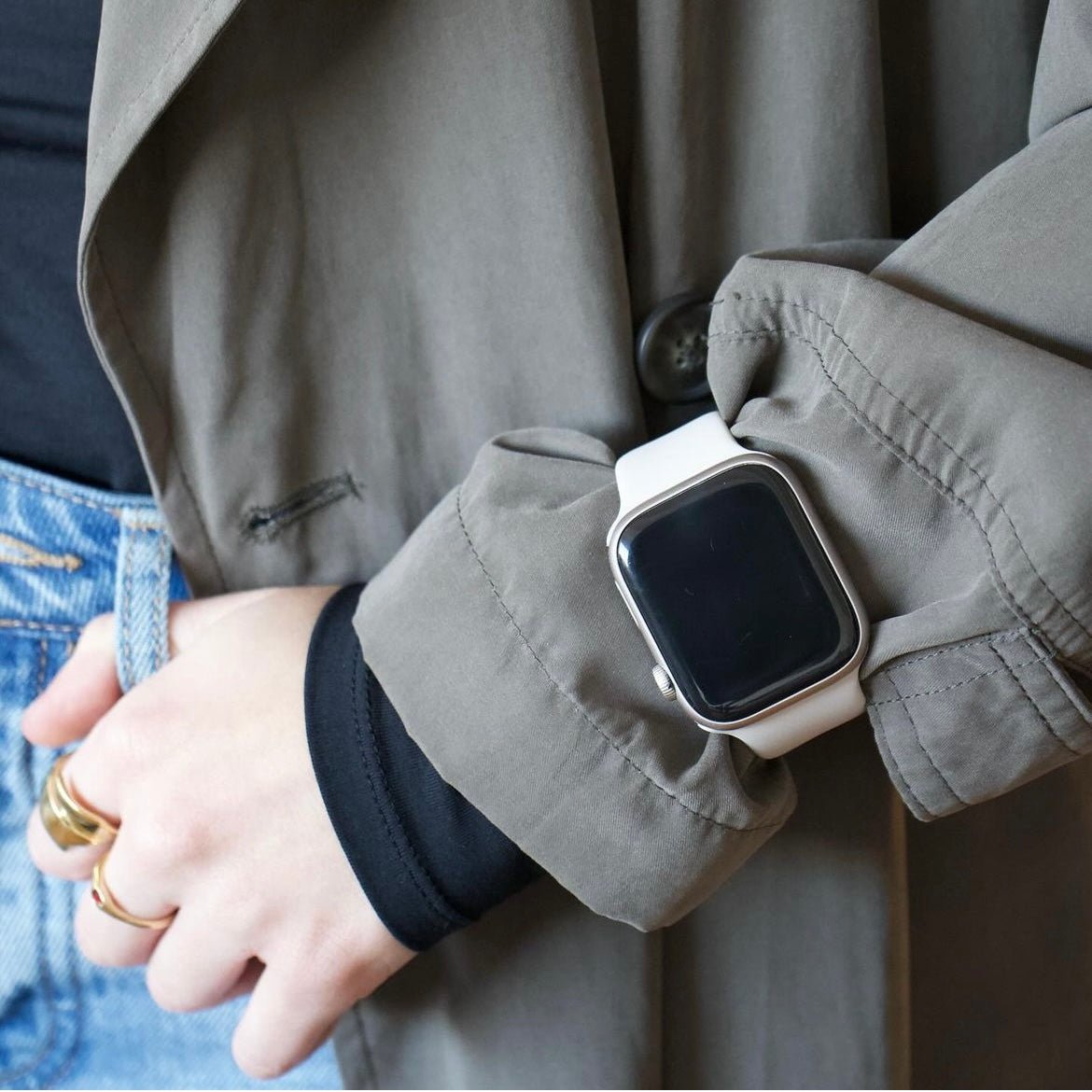 Correa Apple Watch Silicona - Piedra