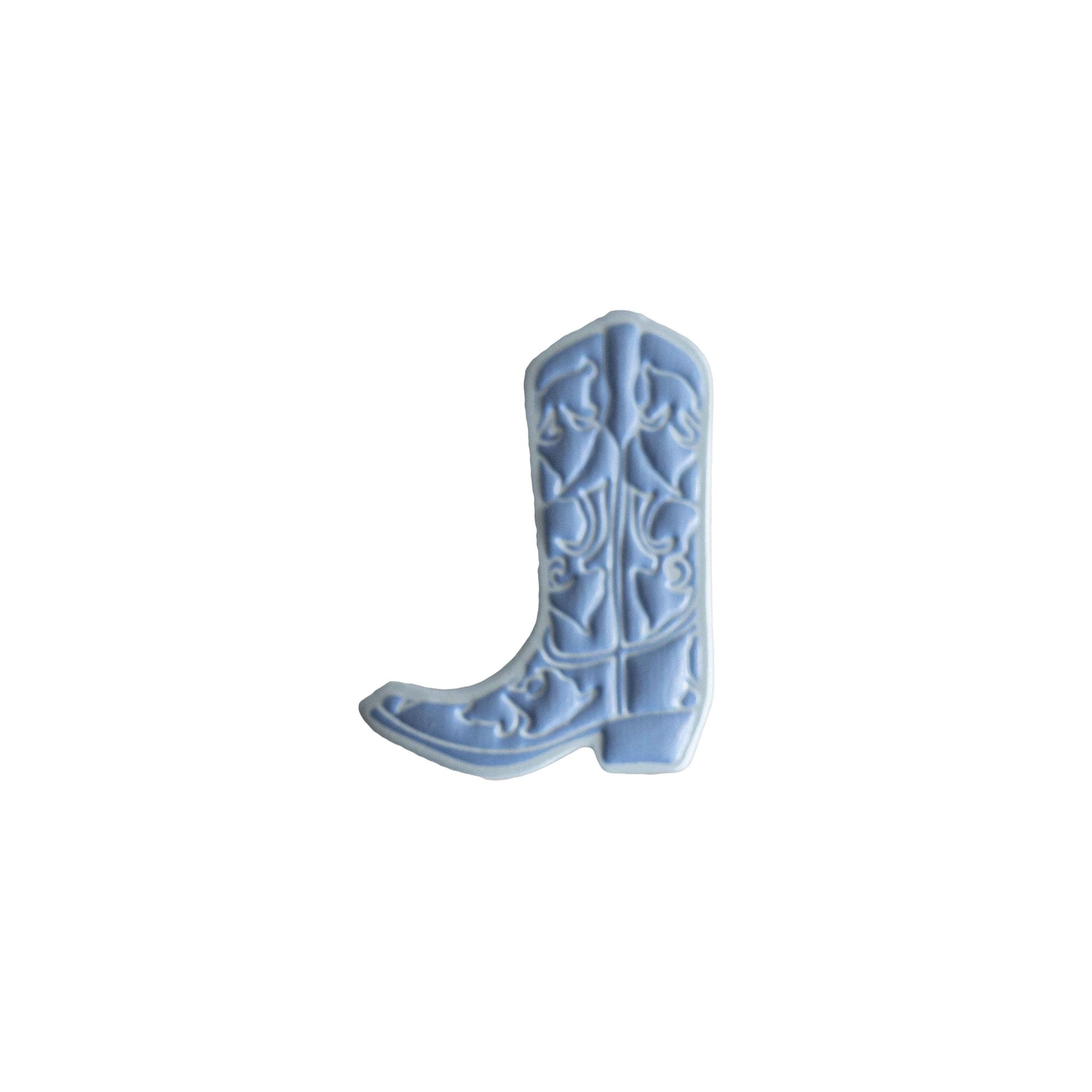 Cowboy Boot Sticker 3D