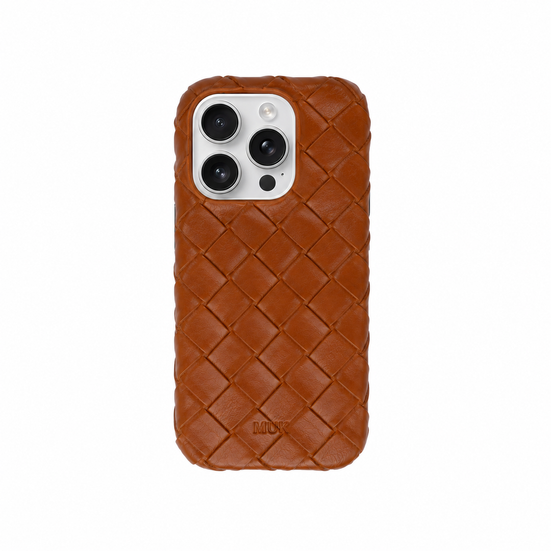 Criss Cross Camel phone case