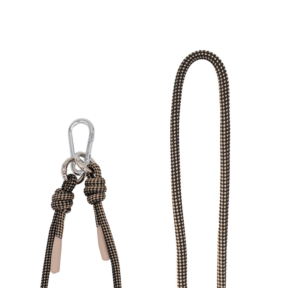 Universal stone and black dotted rope with sliding knots to adjust the size of the length. Compatible with all phone models.





























