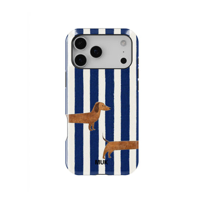 Funda de móvil Tough Magsafe - Dog Stripes