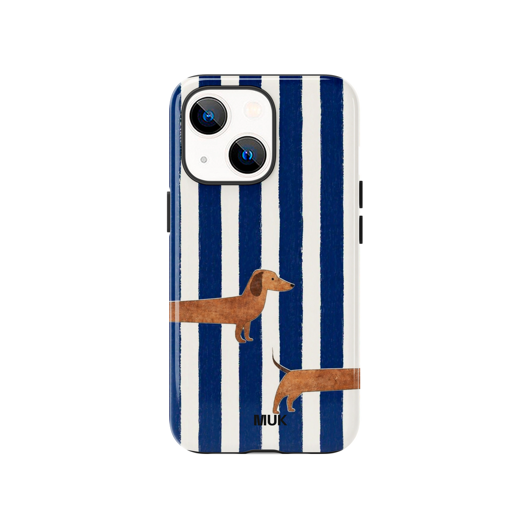 Tough Magsafe phone case - Dog Stripes