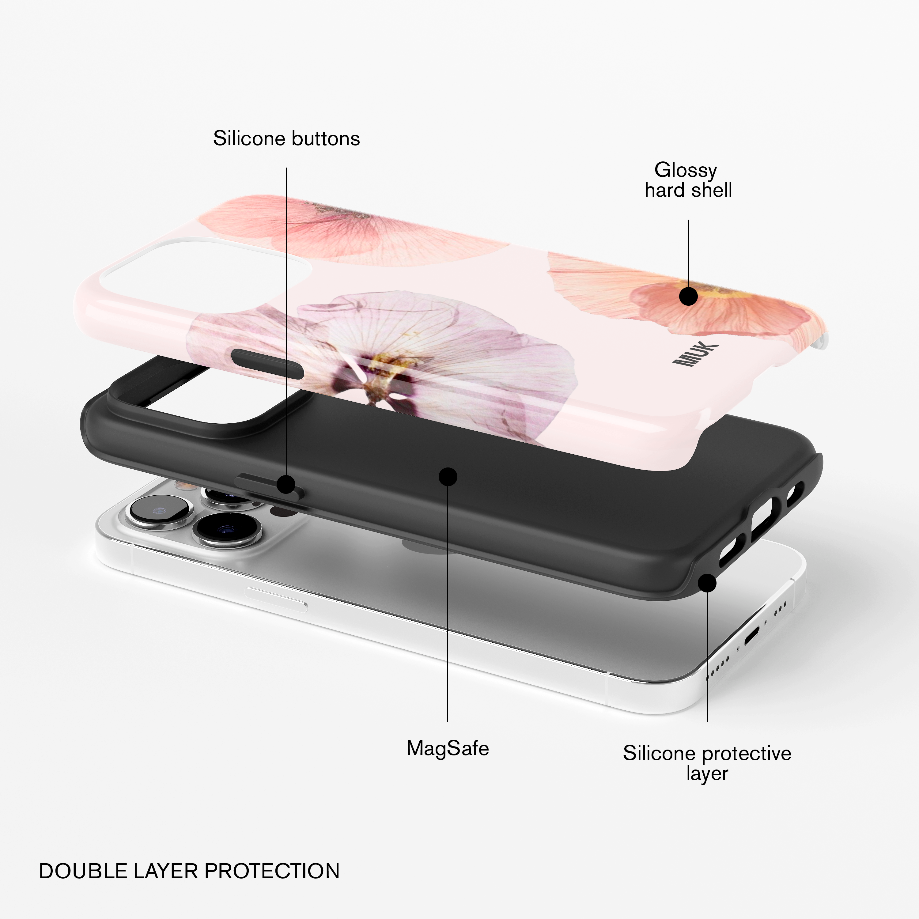 Tough Magsafe Phone Case - Dried Flowers