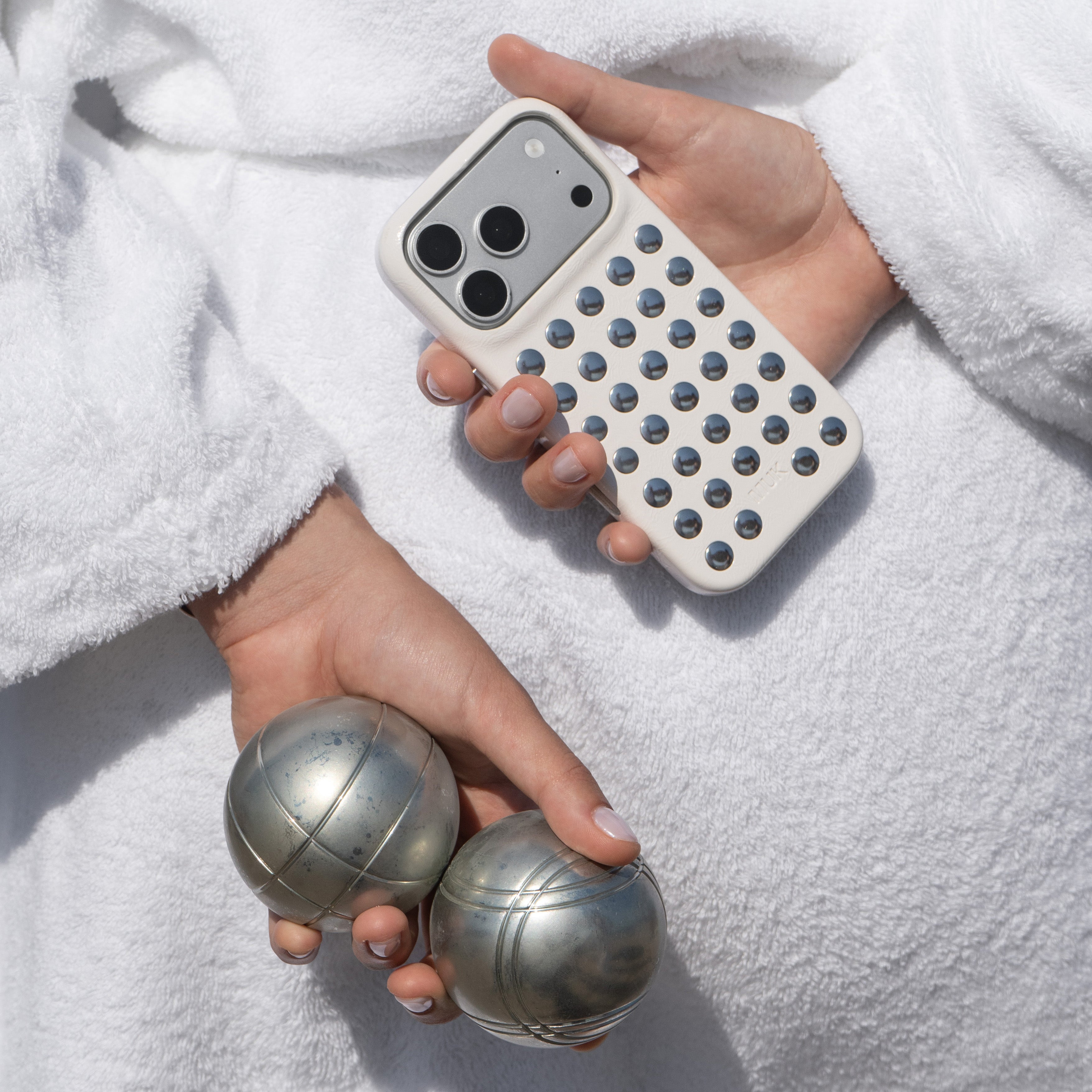Funda de móvil Full Studs Case - White