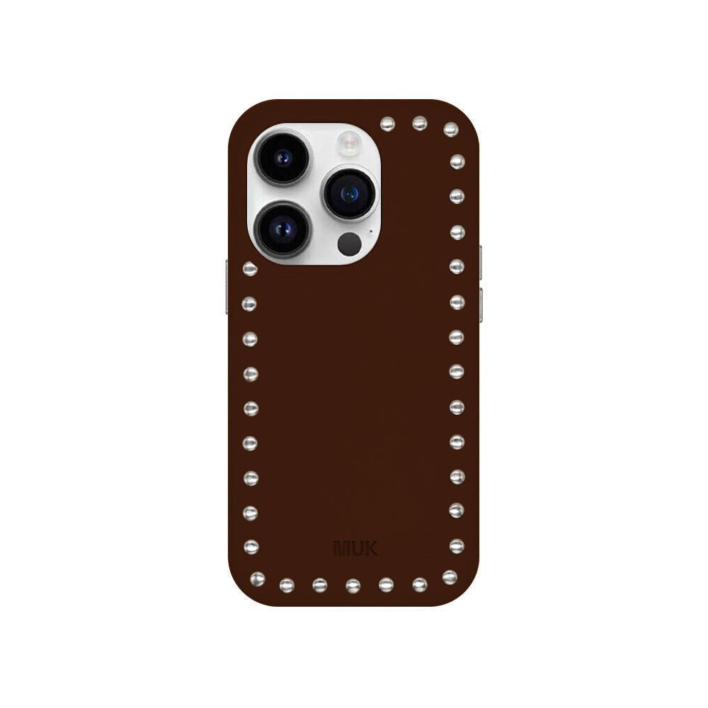 Funda de móvil Brown Studs Case