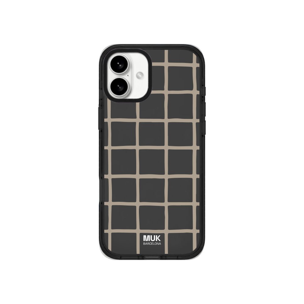 Funda de móvil Bumper Squares Basic - Black
