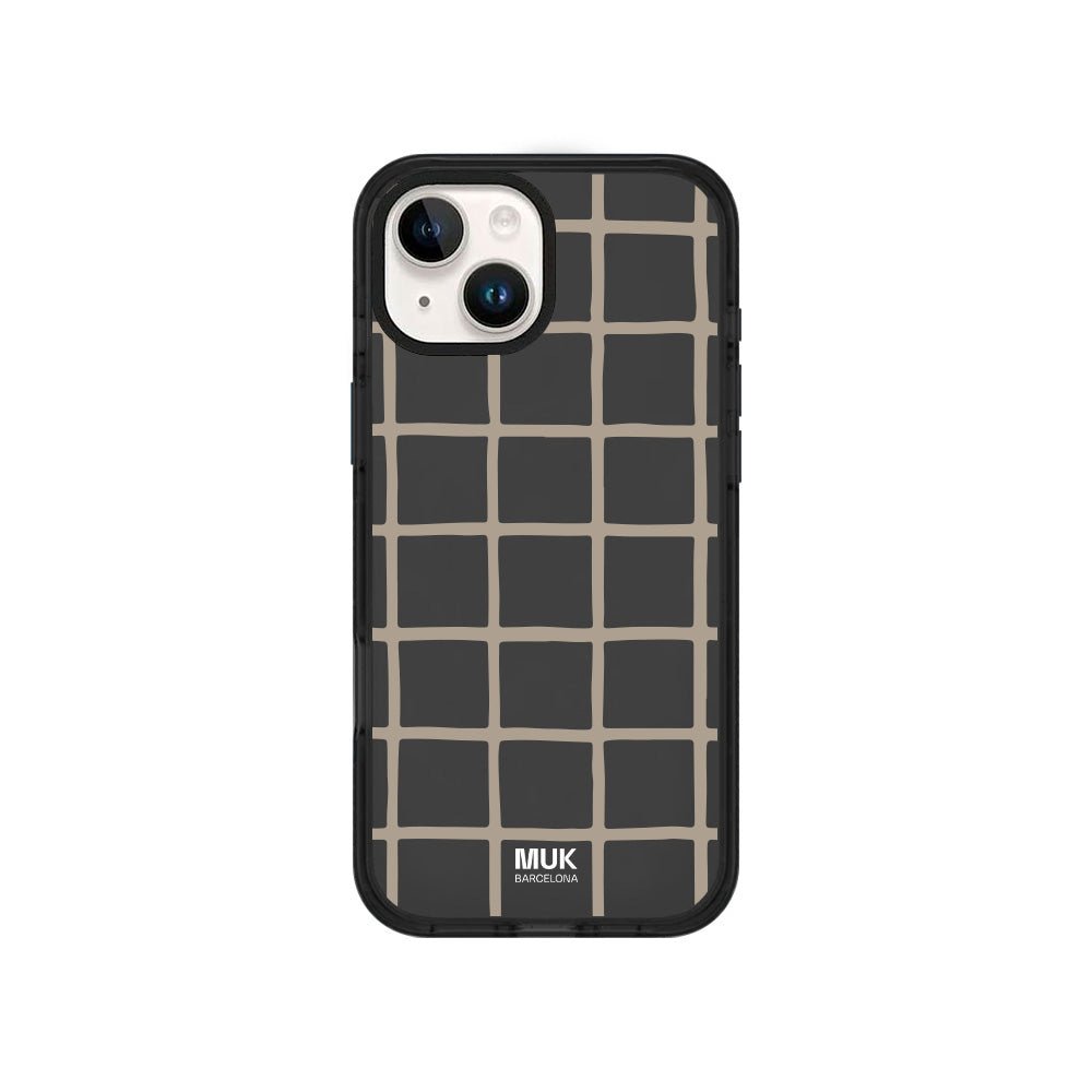 Funda de móvil Bumper Squares Basic - Black