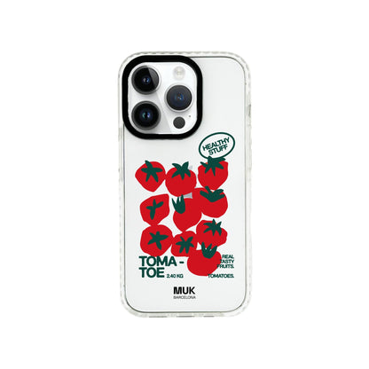 Funda de móvil Bumper Tomatoes - Clear
