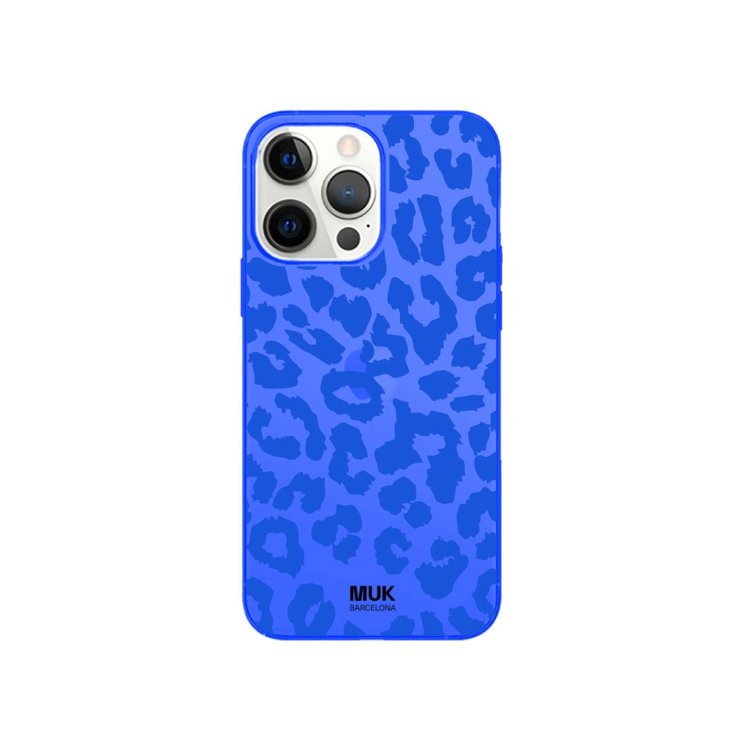 Funda de móvil Cheetah - Fluor Blue