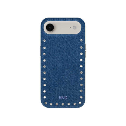 Funda de móvil Denim Studs Case