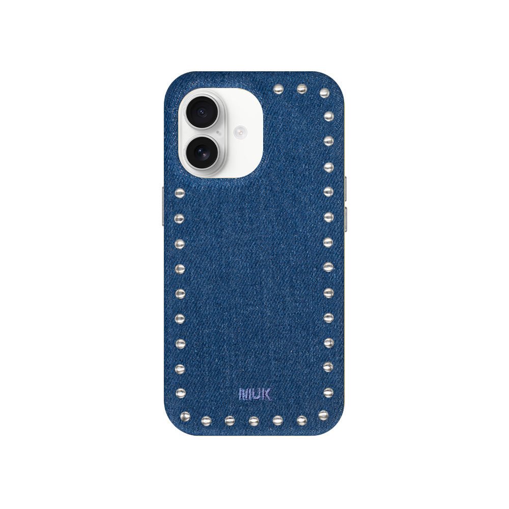 Funda de móvil Denim Studs Case