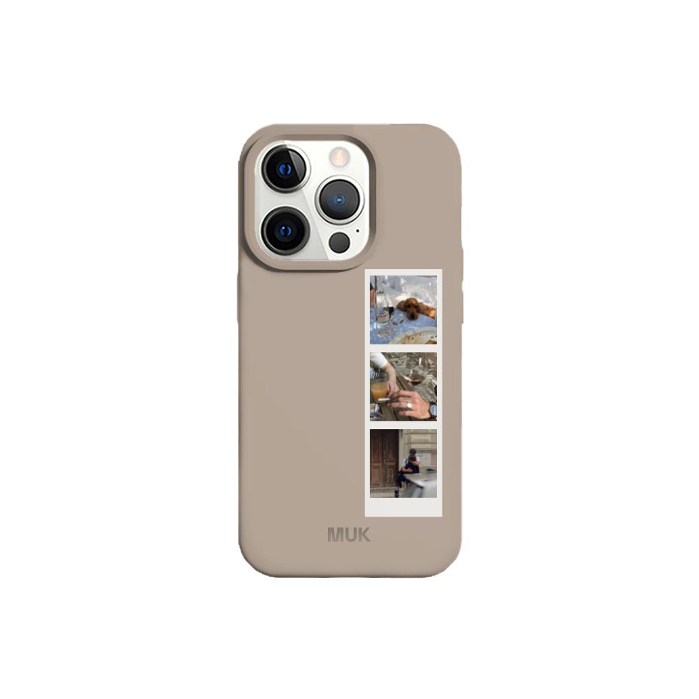 Funda de móvil TPU piedra con diseño de photomaton
