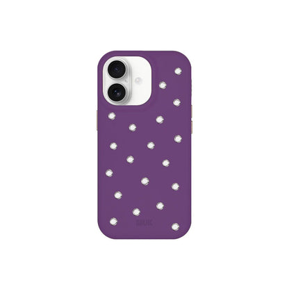 Purple Eyelets Case