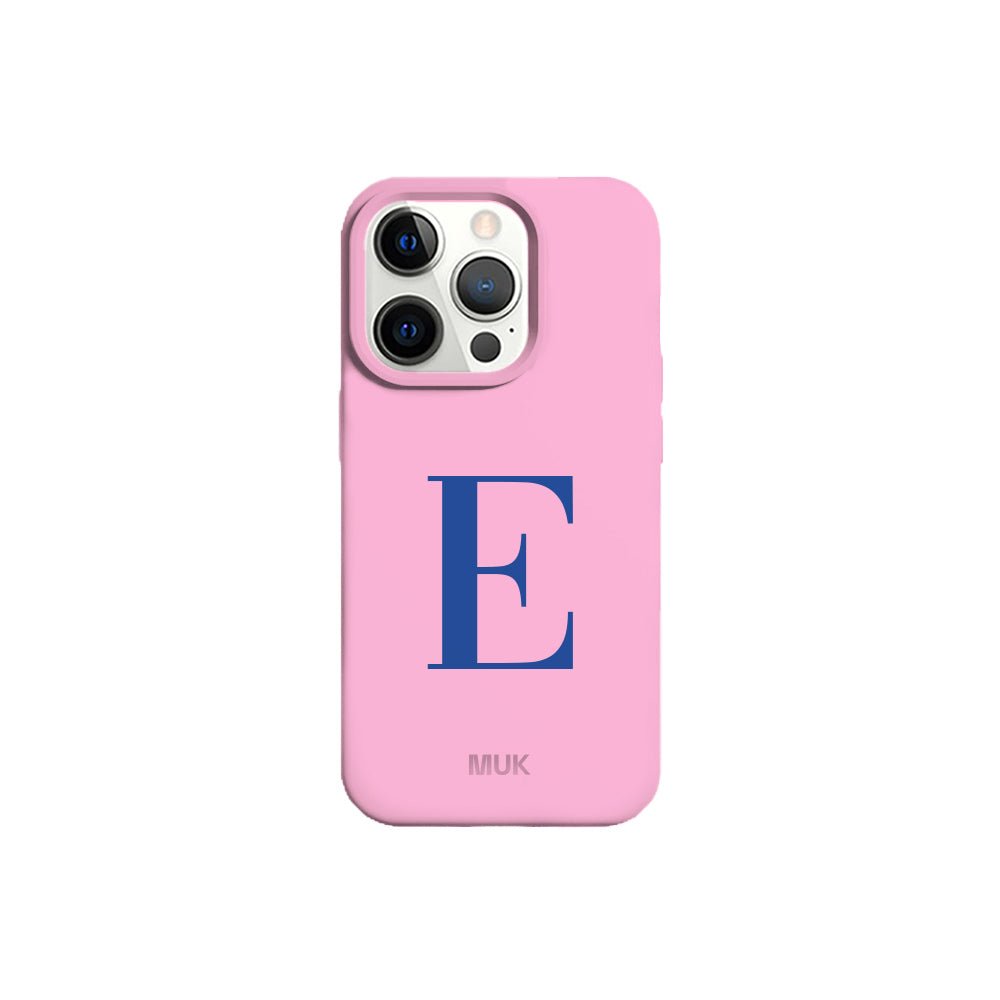 Funda de móvil Single Initial - Pink Personalizada