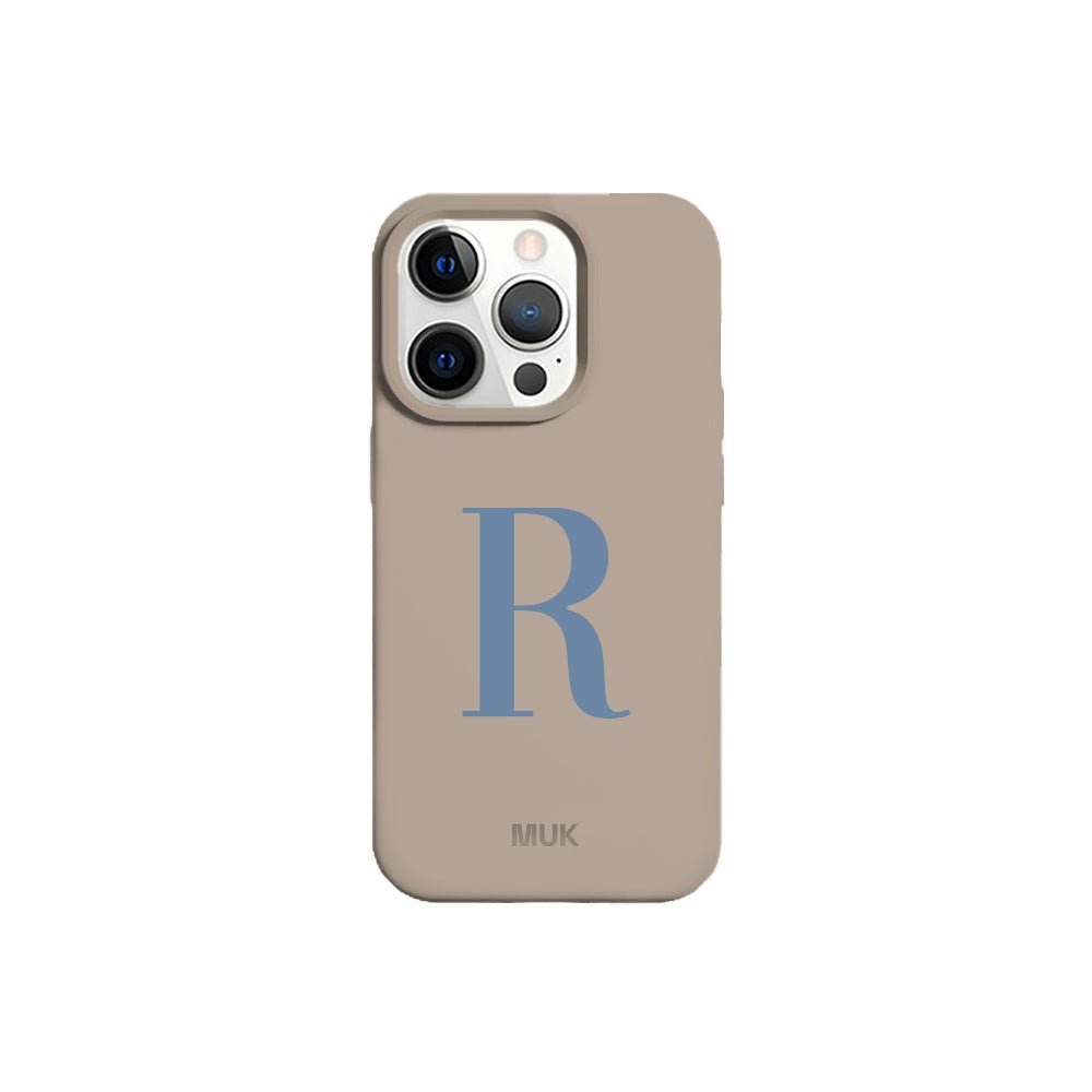 Stone TPU mobile phone case with personalized name design
