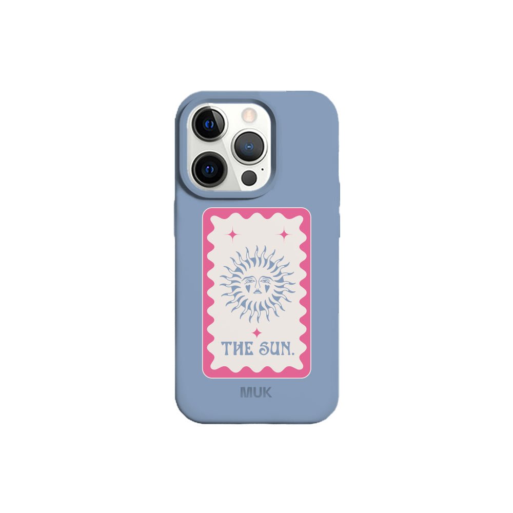 Funda de móvil Sun Card - Blue