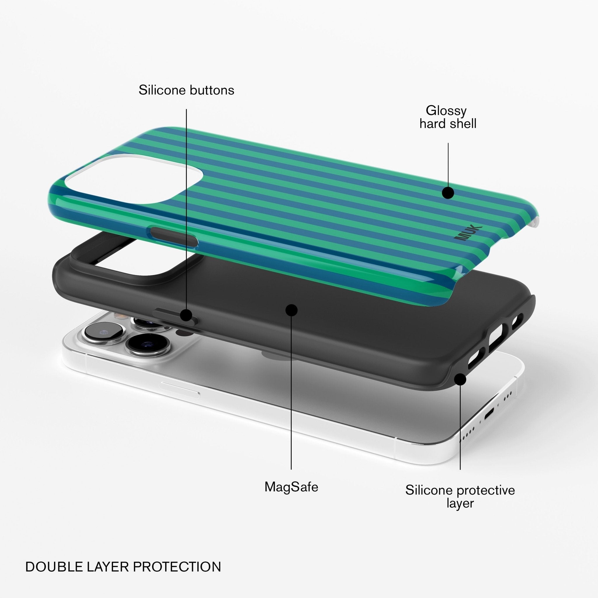 Funda de móvil Tough Magsafe - Cactus