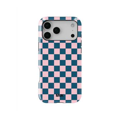 Funda de móvil Tough Magsafe - Chess Pink Blue