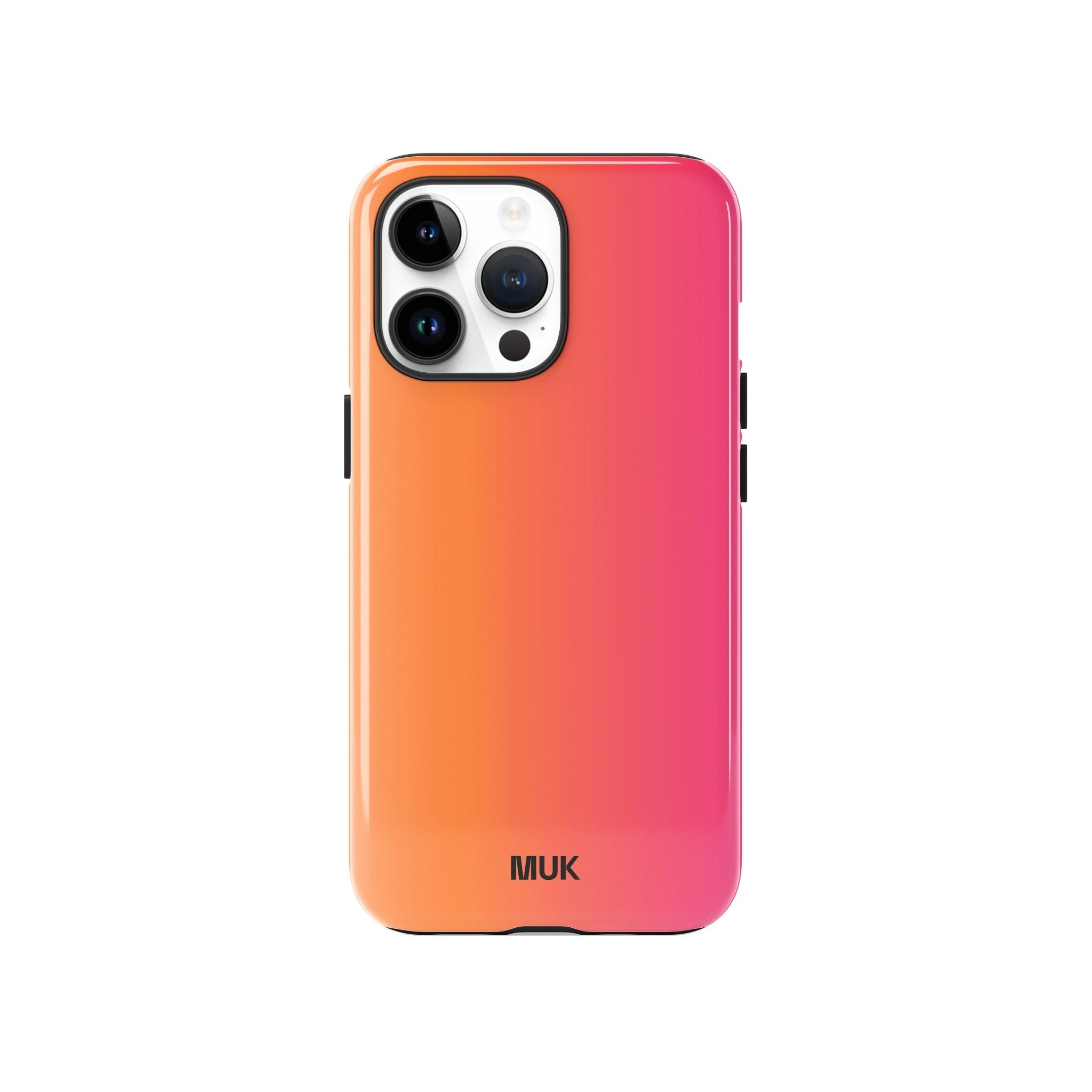 Funda de Móvil Sublimación de Doble Capa con MagSafe y Estampado Gradient Pink
Protección, funcionalidad y estilo; esta funda de móvil ofrece una defensa integral sin renunciar al diseño. 
La funda cuenta con doble capa de protección:
Capa interior de silicona flexible que absorbe impactos y se adapta perfectamente al contorno del móvil, integrando un imán compatible con MagSafe ( a partir del iPhone 12) que permite una carga inalámbrica rápida y segura, sin necesidad de retirar la funda.
Capa exterior rígida de policarbonato, diseñada para ofrecer resistencia adicional frente a caídas, arañazos y el desgaste diario.
Gracias a su diseño ergonómico, la funda se adapta cómodamente a tu mano y permite un acceso fácil a todos los botones y puertos. Es la combinación ideal entre seguridad, funcionalidad y diseño original.
