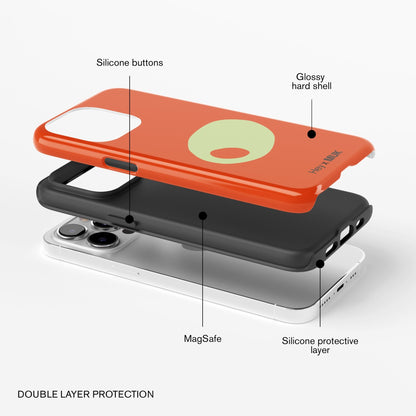 Funda de móvil Tough Magsafe - Olive - Hey x Muk