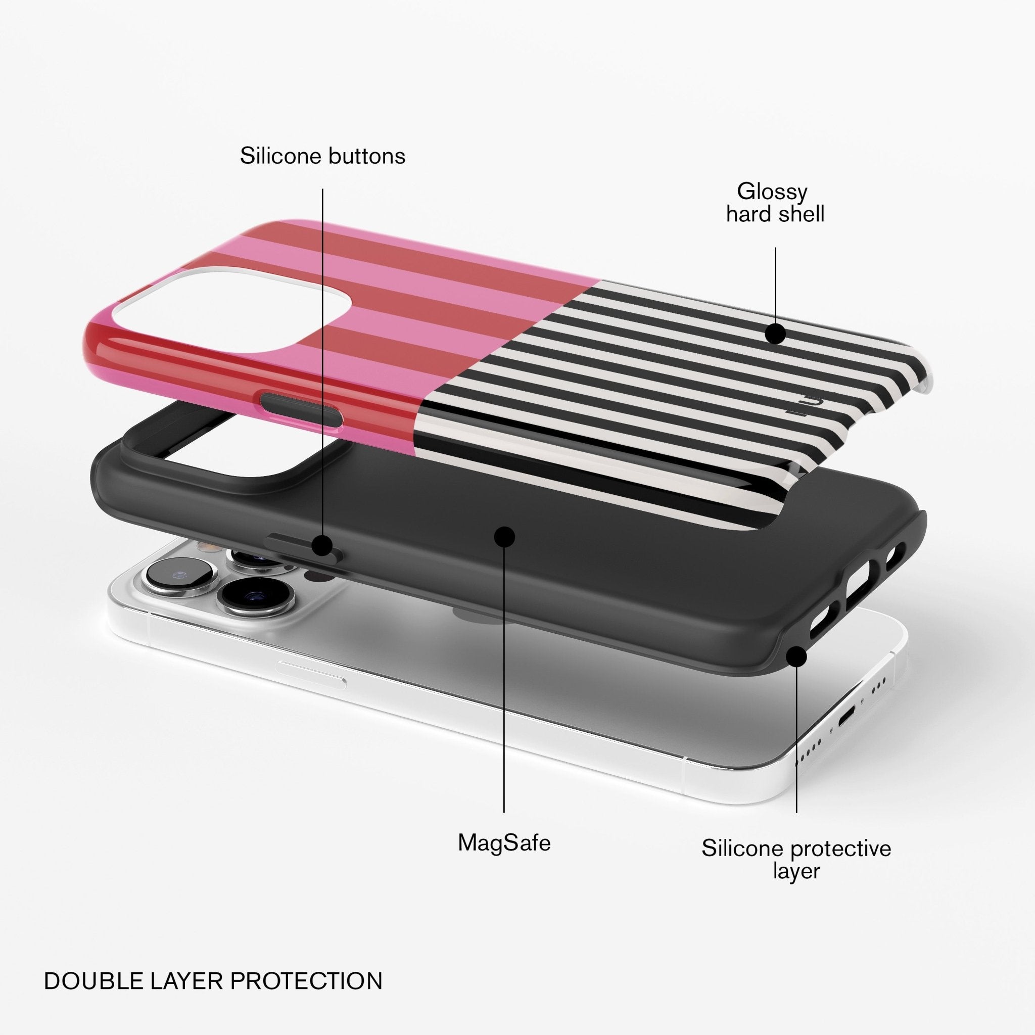 Funda de móvil Tough Magsafe - Piano