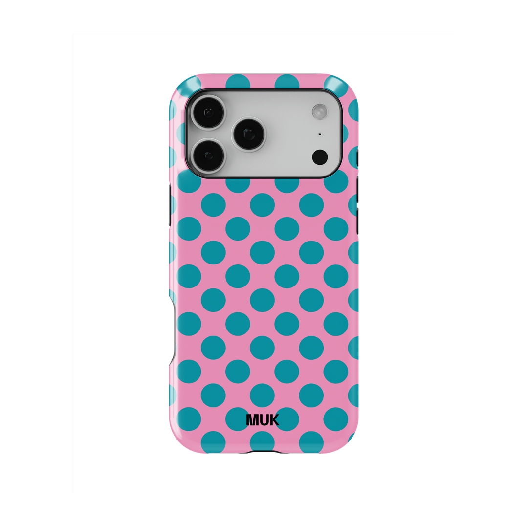 Funda de móvil Tough Magsafe - Small Dots Pink
