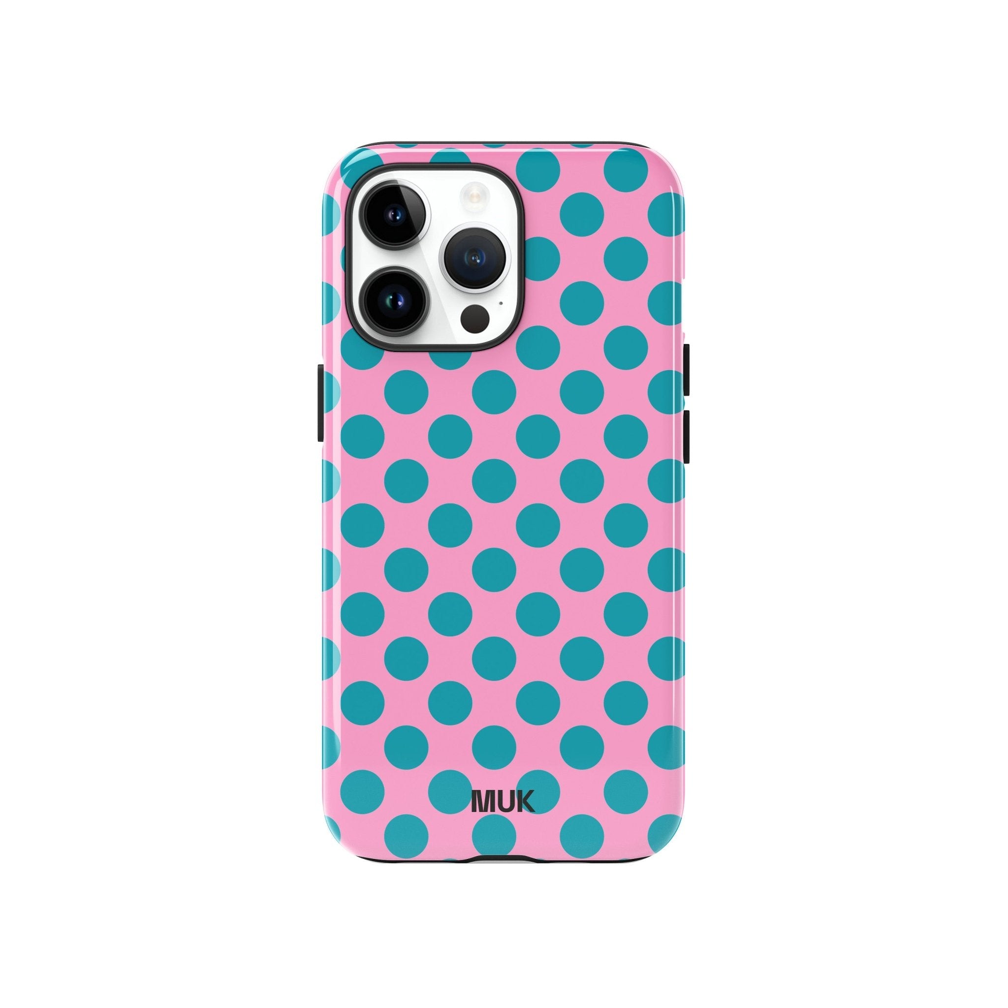 Funda de Móvil Sublimación de Doble Capa con MagSafe y Estampado de Topos en Rosa
Protección, funcionalidad y estilo; esta funda de móvil ofrece una defensa integral sin renunciar al diseño. 
La funda cuenta con doble capa de protección:
Capa interior de silicona flexible que absorbe impactos y se adapta perfectamente al contorno del móvil, integrando un imán compatible con MagSafe ( a partir del iPhone 12) que permite una carga inalámbrica rápida y segura, sin necesidad de retirar la funda.
Capa exterior rígida de policarbonato, diseñada para ofrecer resistencia adicional frente a caídas, arañazos y el desgaste diario.
Gracias a su diseño ergonómico, la funda se adapta cómodamente a tu mano y permite un acceso fácil a todos los botones y puertos. Es la combinación ideal entre seguridad, funcionalidad y diseño original.
