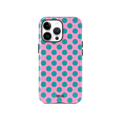 Funda de móvil Tough Magsafe - Small Dots Pink