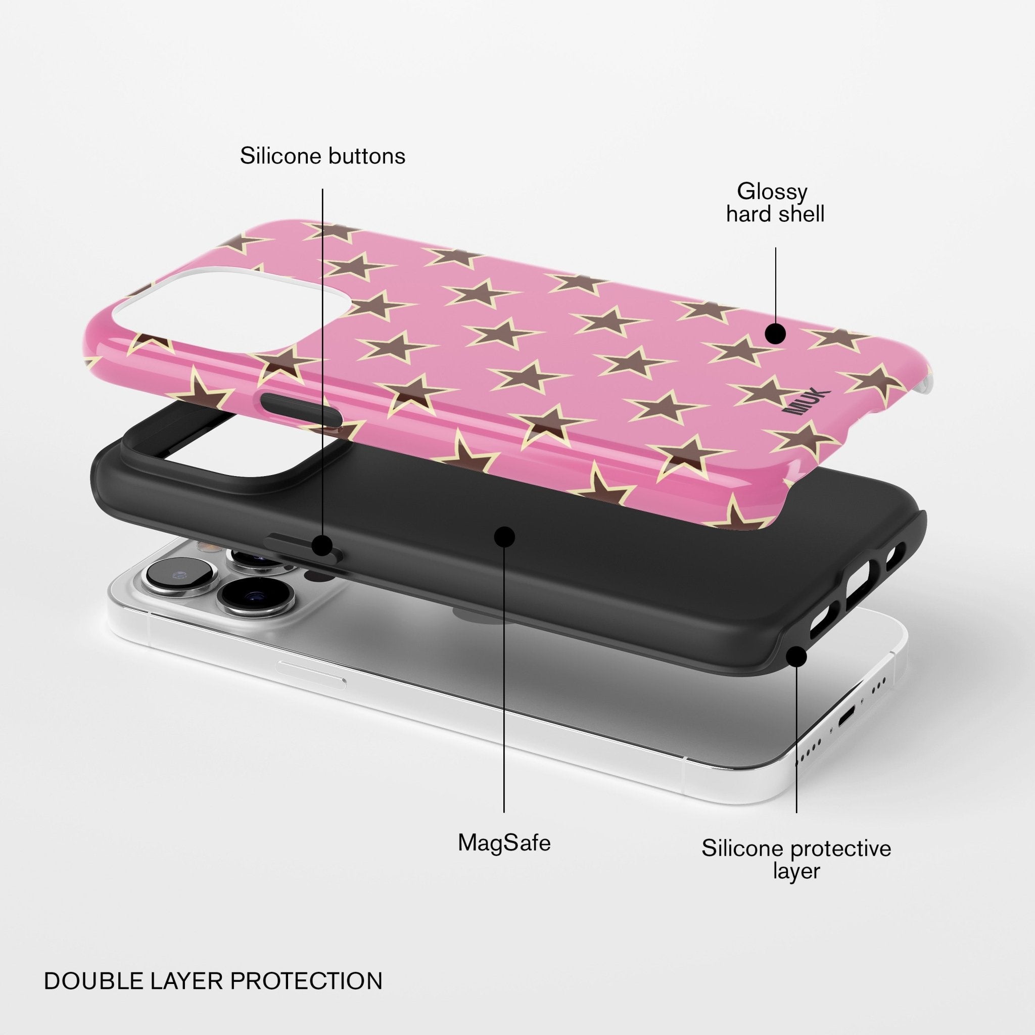 Funda de móvil Tough Magsafe - Small Stars