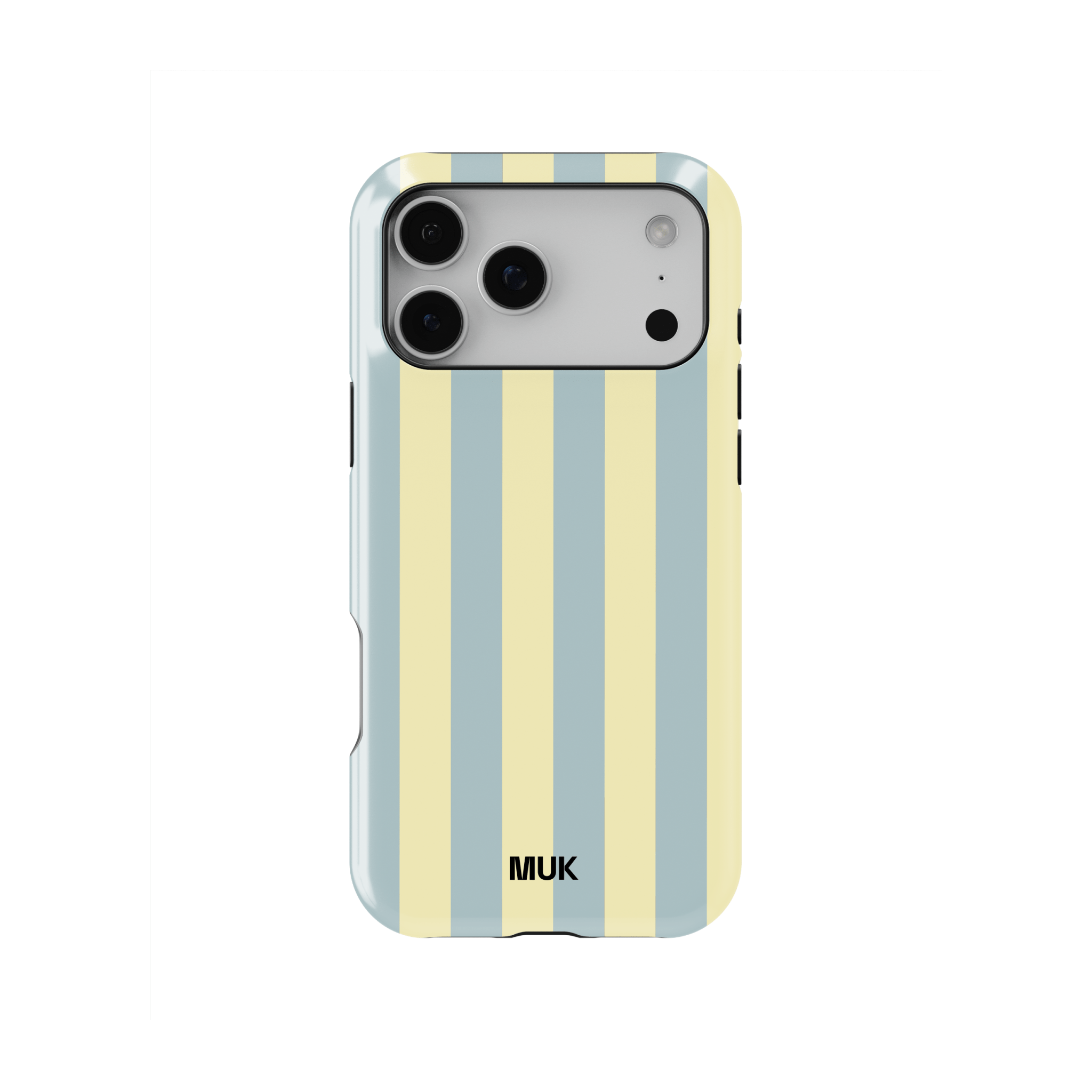 Funda de móvil Tough Magsafe - Stripes Blue Yellow