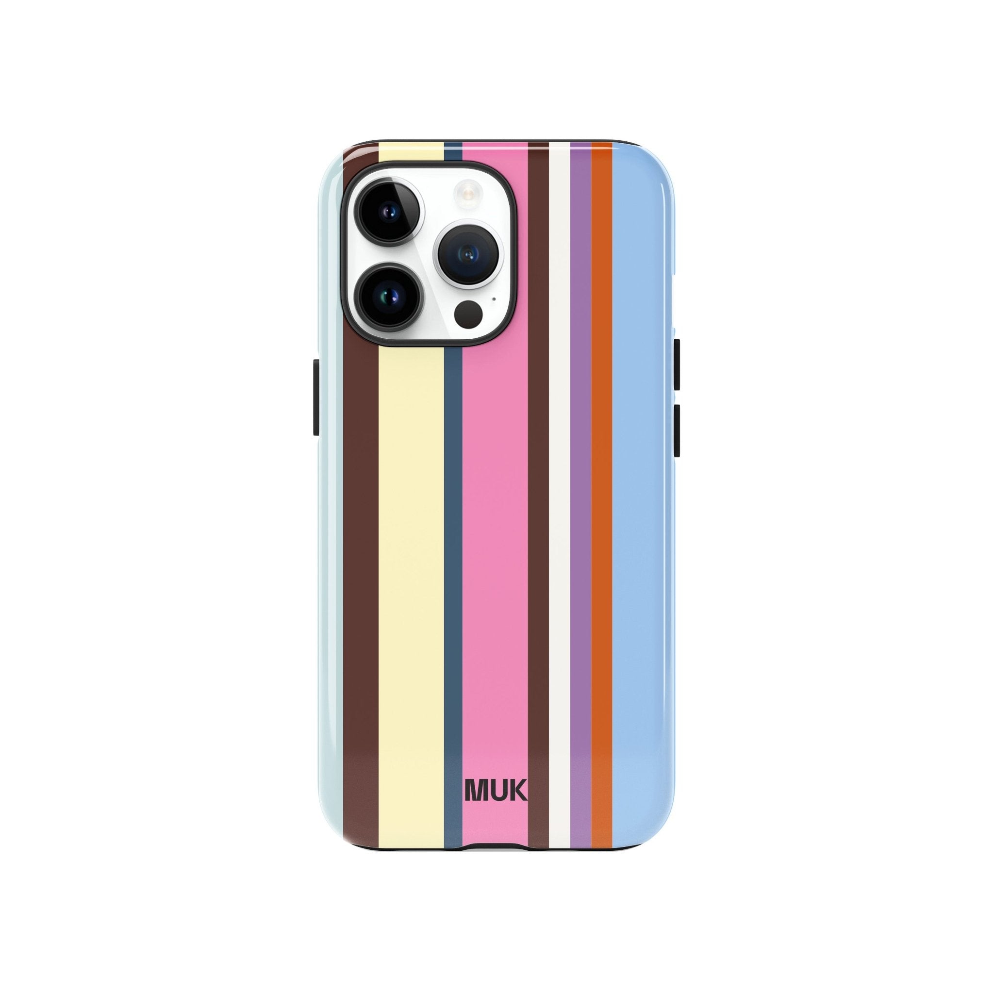 Funda de Móvil Sublimación de Doble Capa con MagSafe y Estampado Stripes Colors
Protección, funcionalidad y estilo; esta funda de móvil ofrece una defensa integral sin renunciar al diseño. 
La funda cuenta con doble capa de protección:
Capa interior de silicona flexible que absorbe impactos y se adapta perfectamente al contorno del móvil, integrando un imán compatible con MagSafe ( a partir del iPhone 12) que permite una carga inalámbrica rápida y segura, sin necesidad de retirar la funda.
Capa exterior rígida de policarbonato, diseñada para ofrecer resistencia adicional frente a caídas, arañazos y el desgaste diario.
Gracias a su diseño ergonómico, la funda se adapta cómodamente a tu mano y permite un acceso fácil a todos los botones y puertos. Es la combinación ideal entre seguridad, funcionalidad y diseño original.
