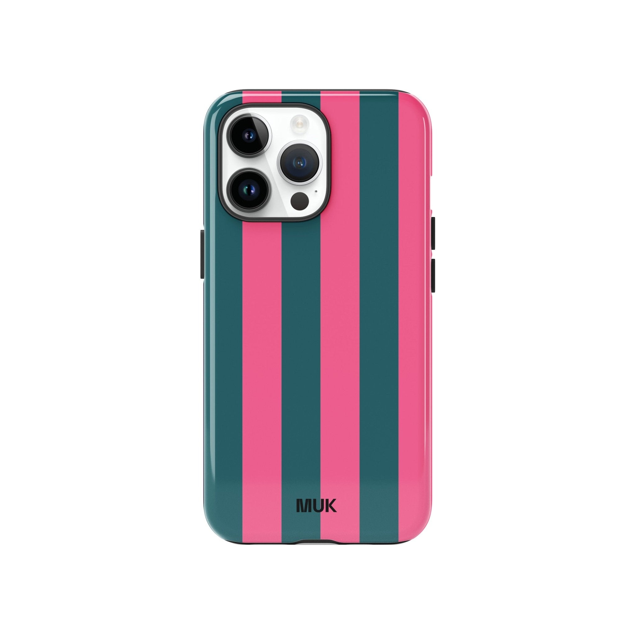 Funda de móvil Tough Magsafe - Stripes Pink Lagoon