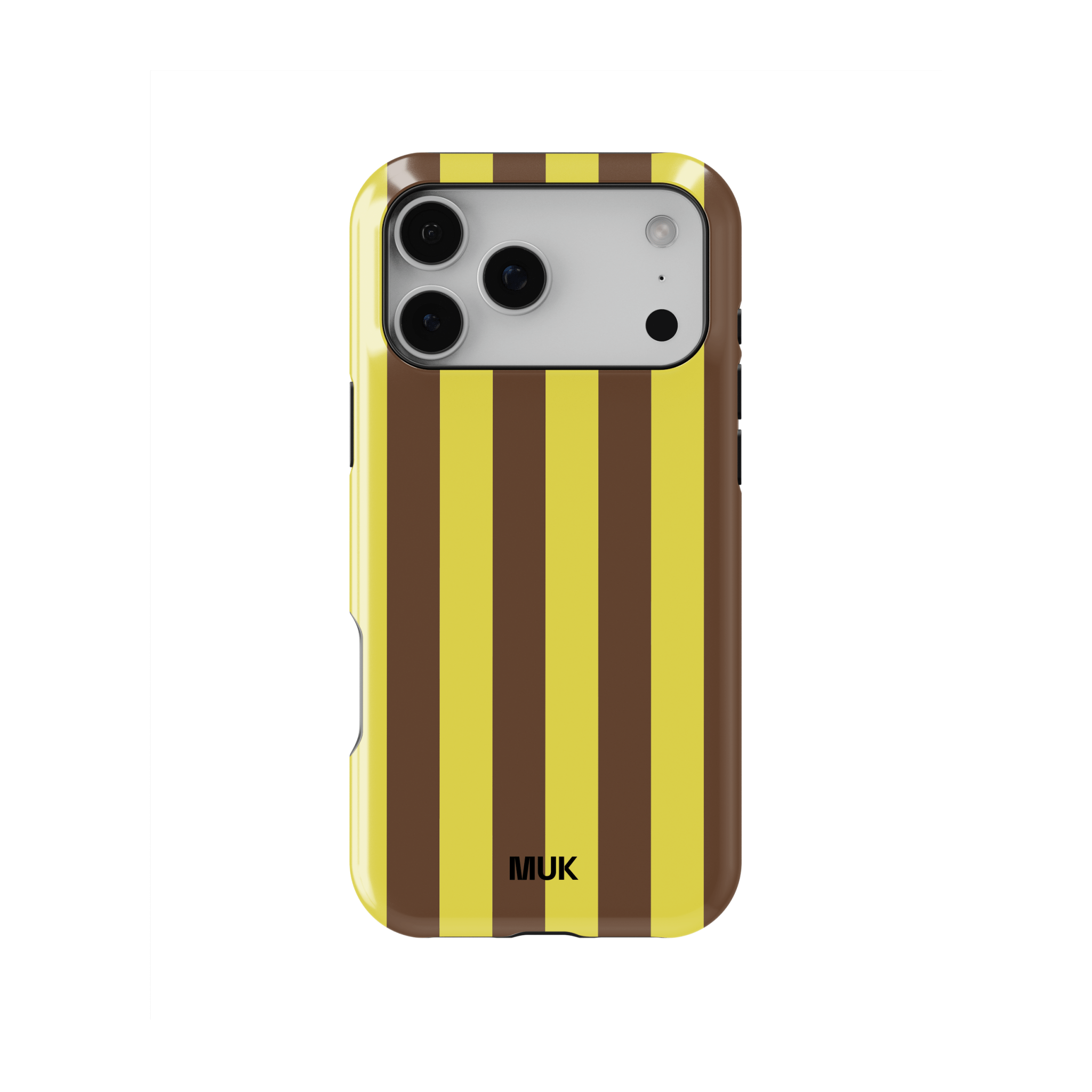 Funda de móvil Tough Magsafe - Stripes Pistachio Brown