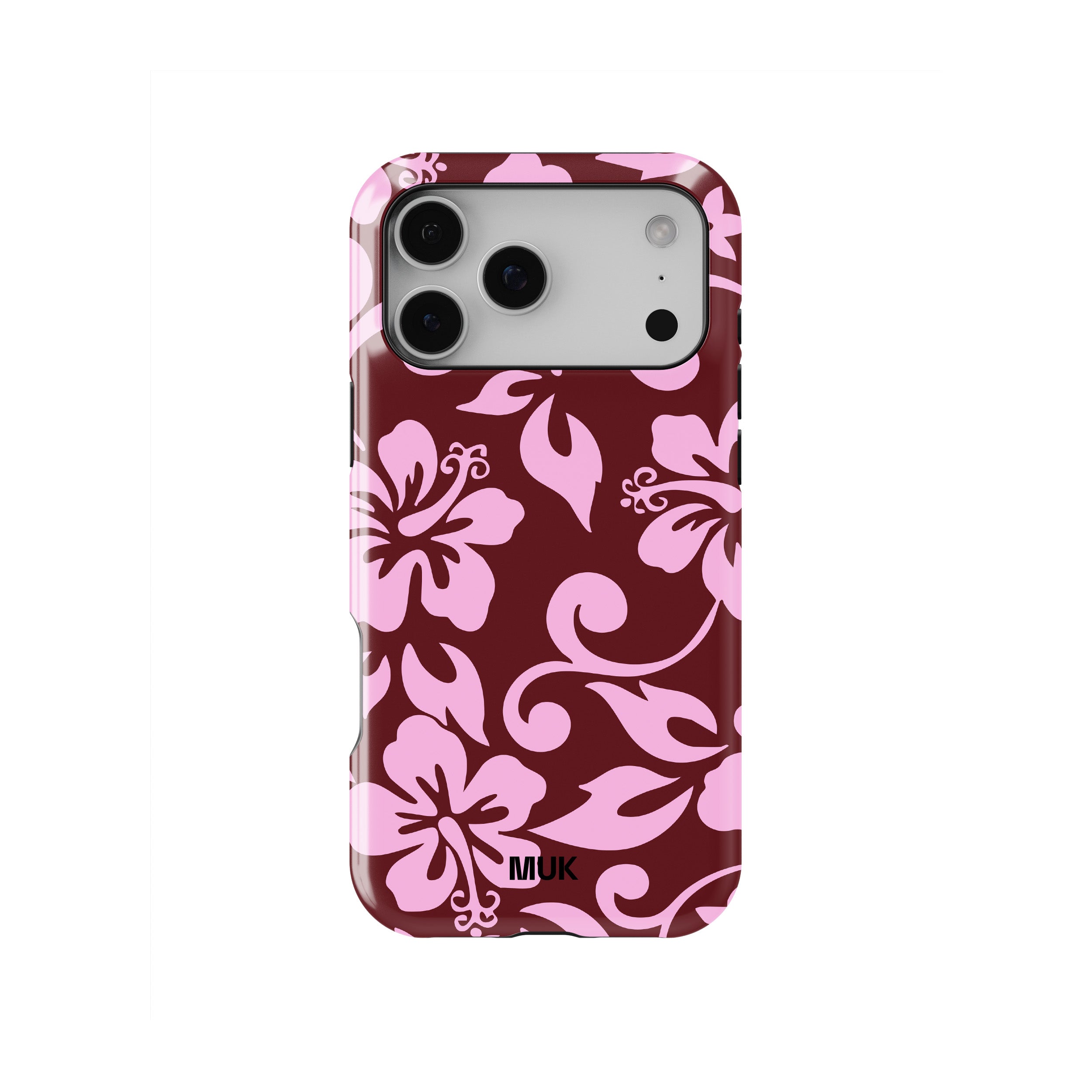 Funda de móvil Tough Magsafe - Hawaiian Flowers Pink