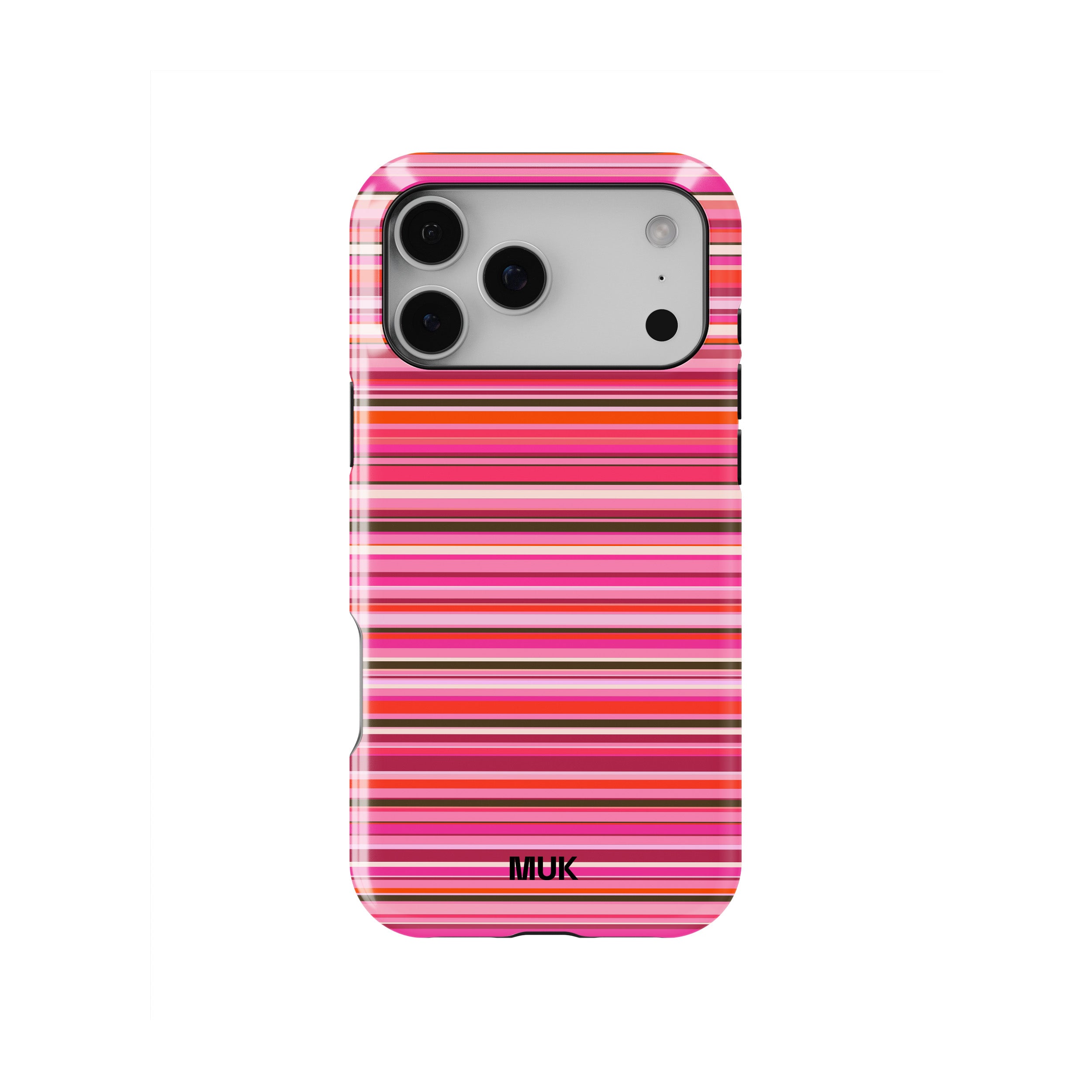 Funda de móvil Tough Magsafe - Horizontal Stripes Pink Sunrise
