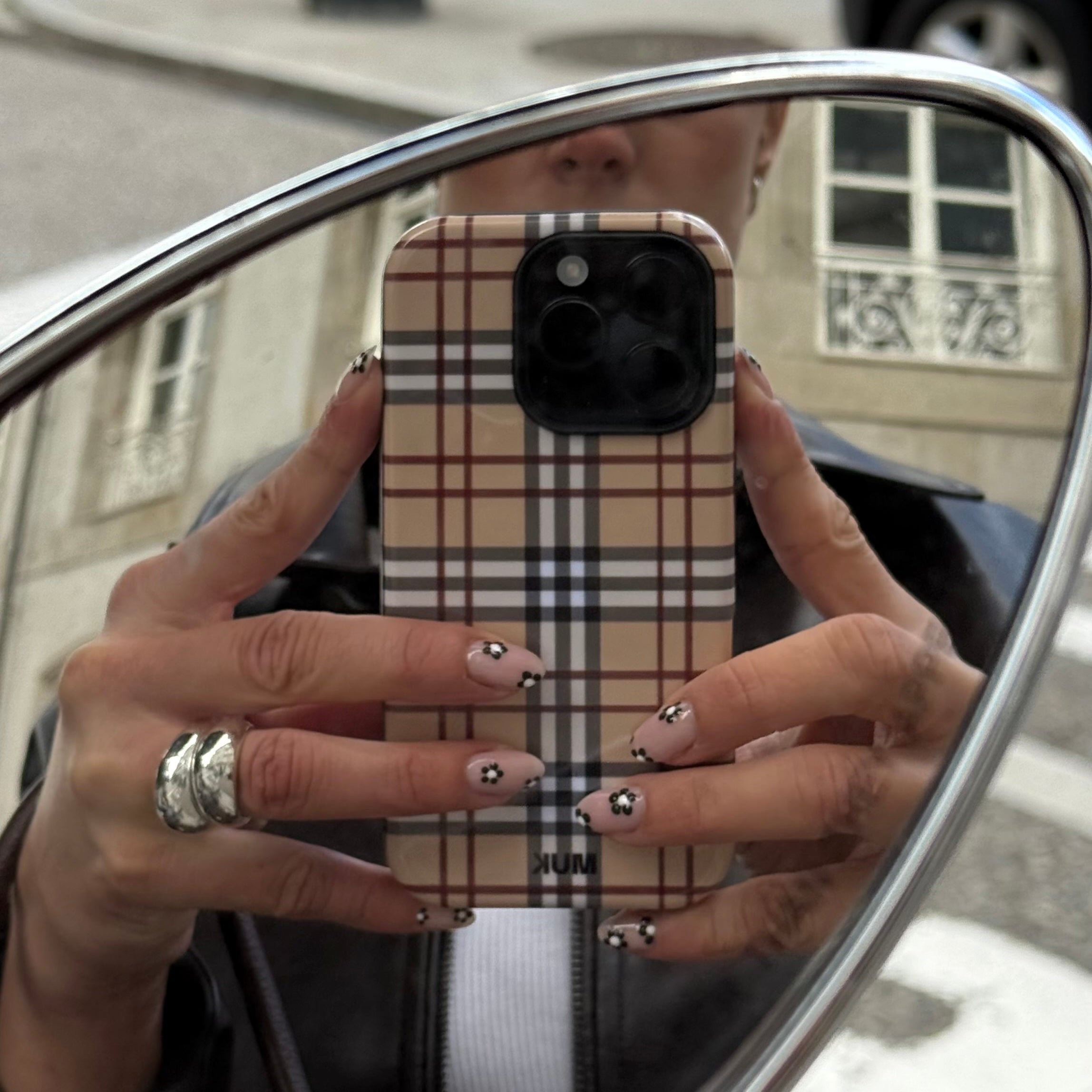Funda de móvil Tough Magsafe - Tartan Icon