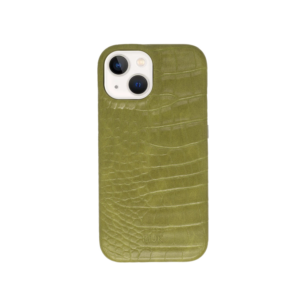 Funda de móvil Crocodile Print - Green