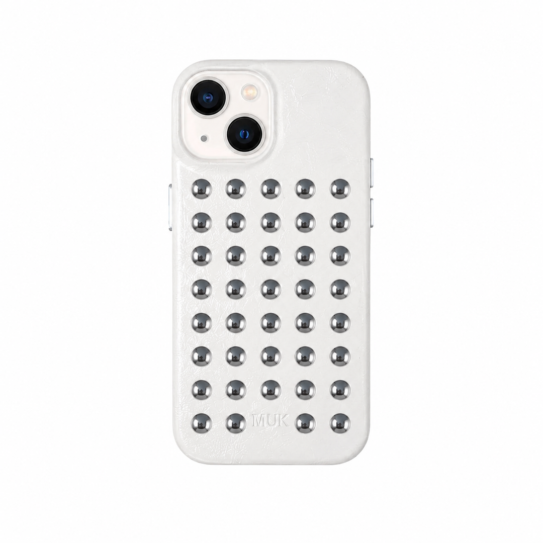 Funda de móvil Full Studs Case - White