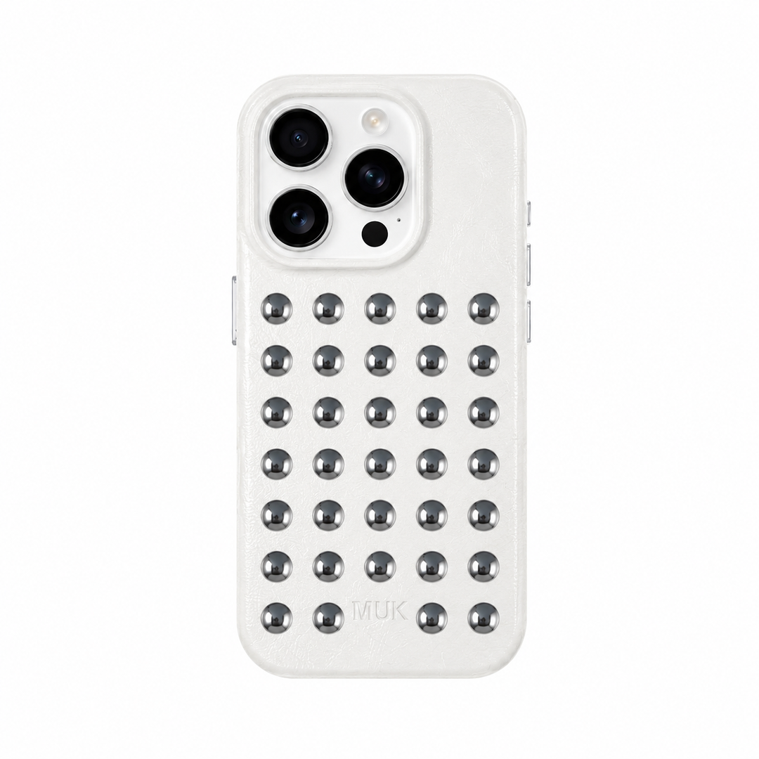 Funda de móvil Full Studs Case - White