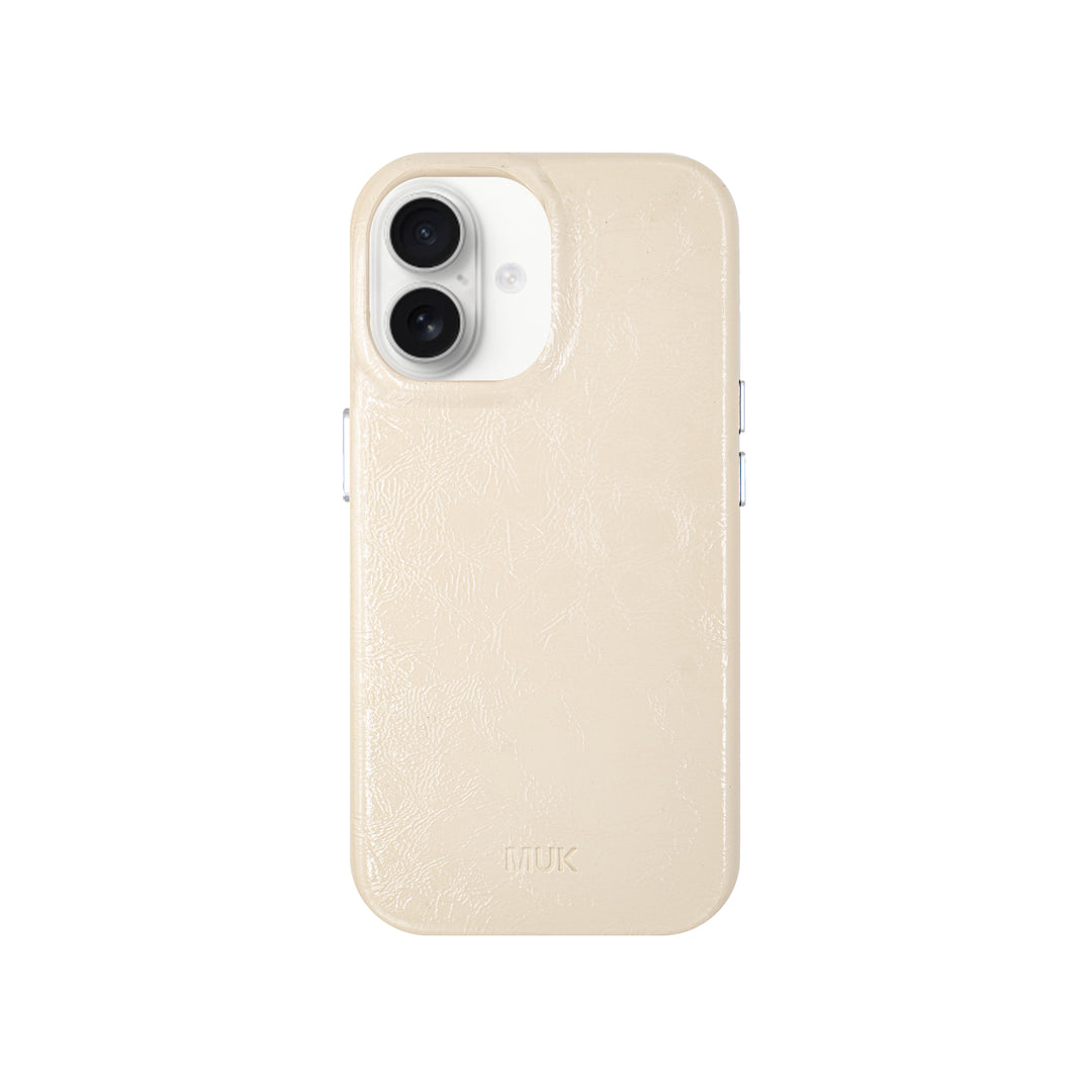 Funda de móvil Leather Cream Case