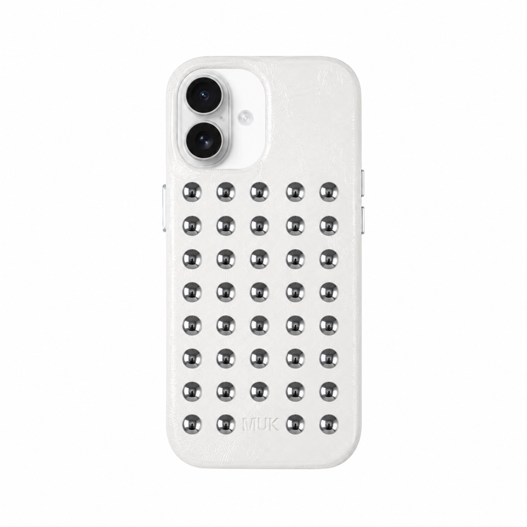 Funda de móvil Full Studs Case - White