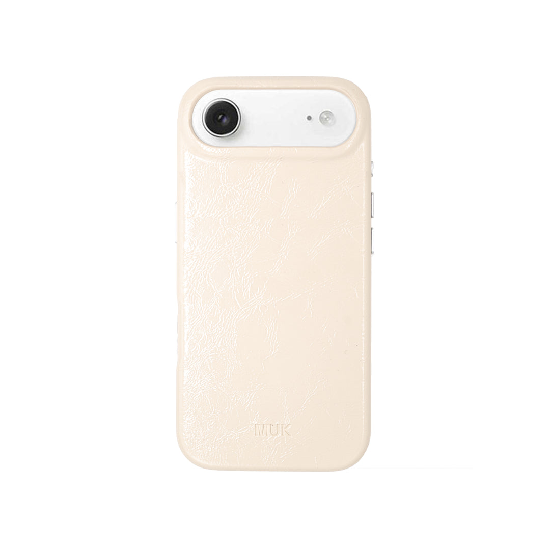 Funda de móvil Leather Cream Case