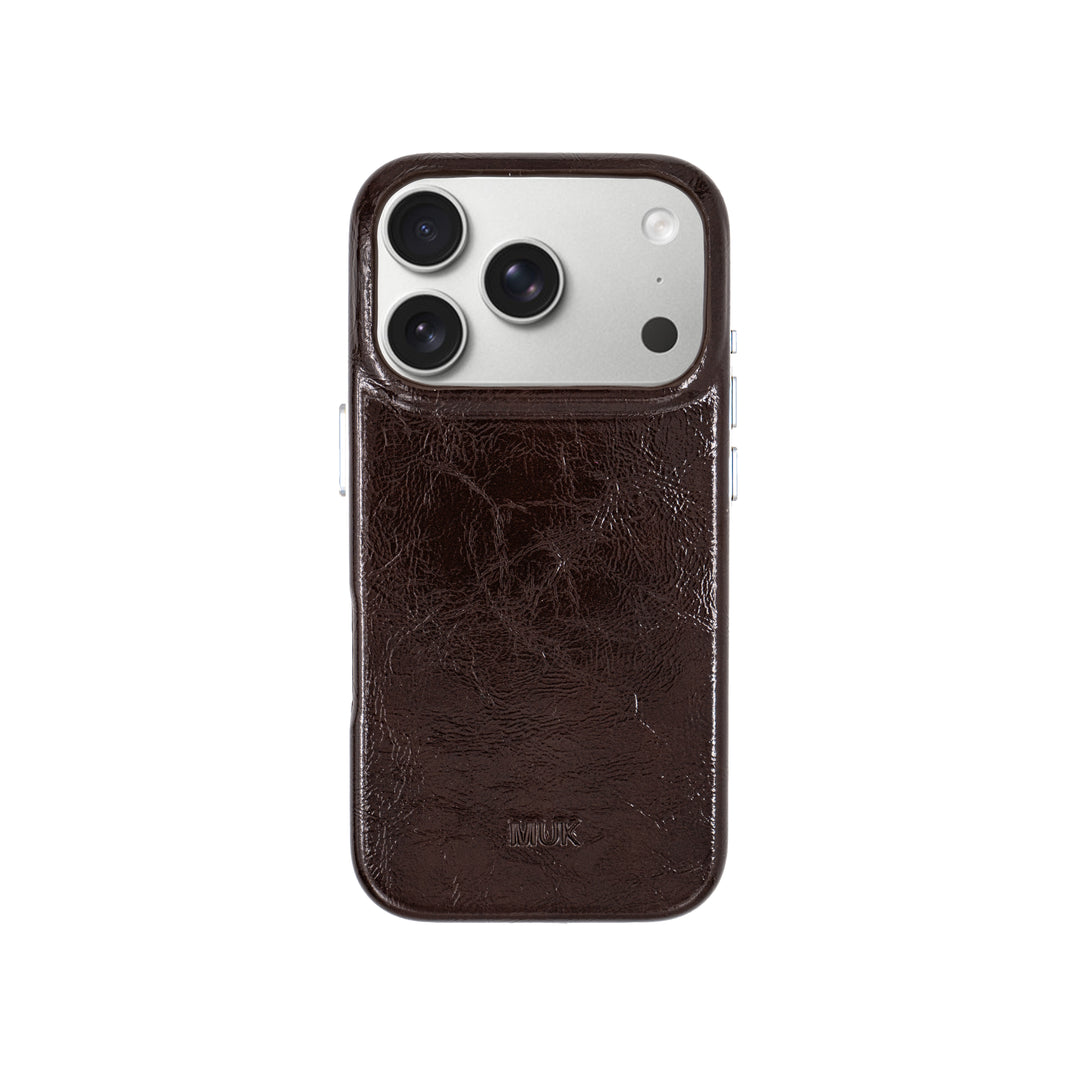 Funda de móvil Leather Mocca Case