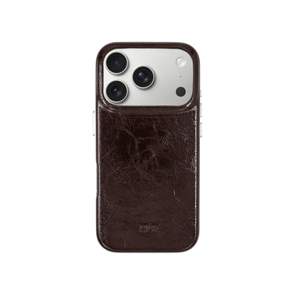 Funda de móvil Leather Mocca Case
