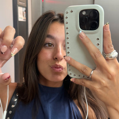 Funda de móvil Mint Studs Case