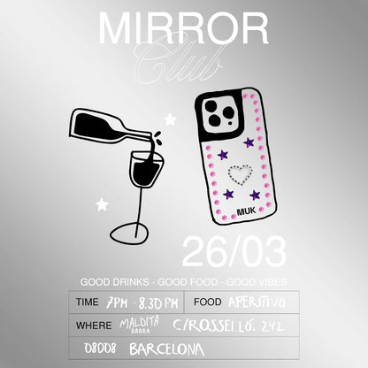 Mirror Club en Malditabarra - Taller personalización funda espejo