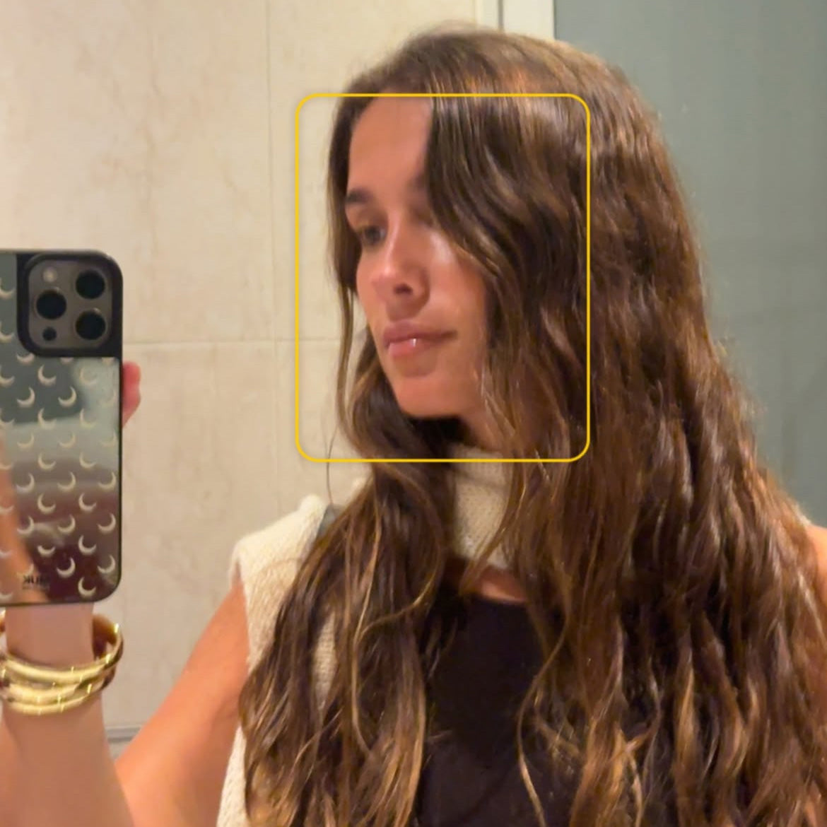 Moon Mirror phone case